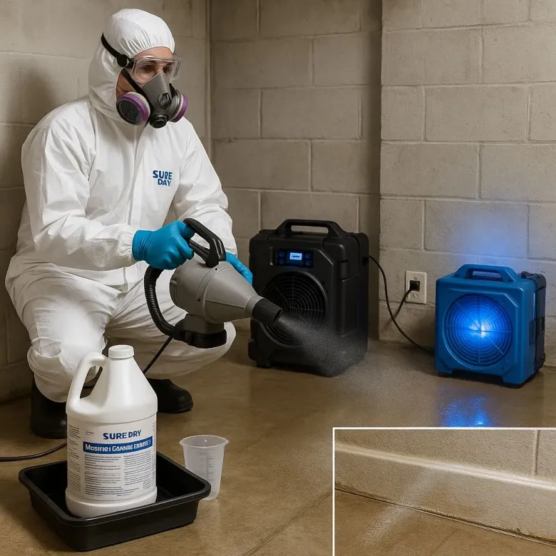 Sanitization and Odor Removal process in North Eastham, MA